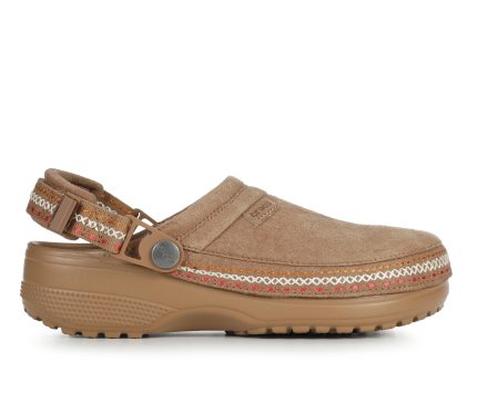Adults' Crocs Crafted Vegan Suede Stitch Clogs