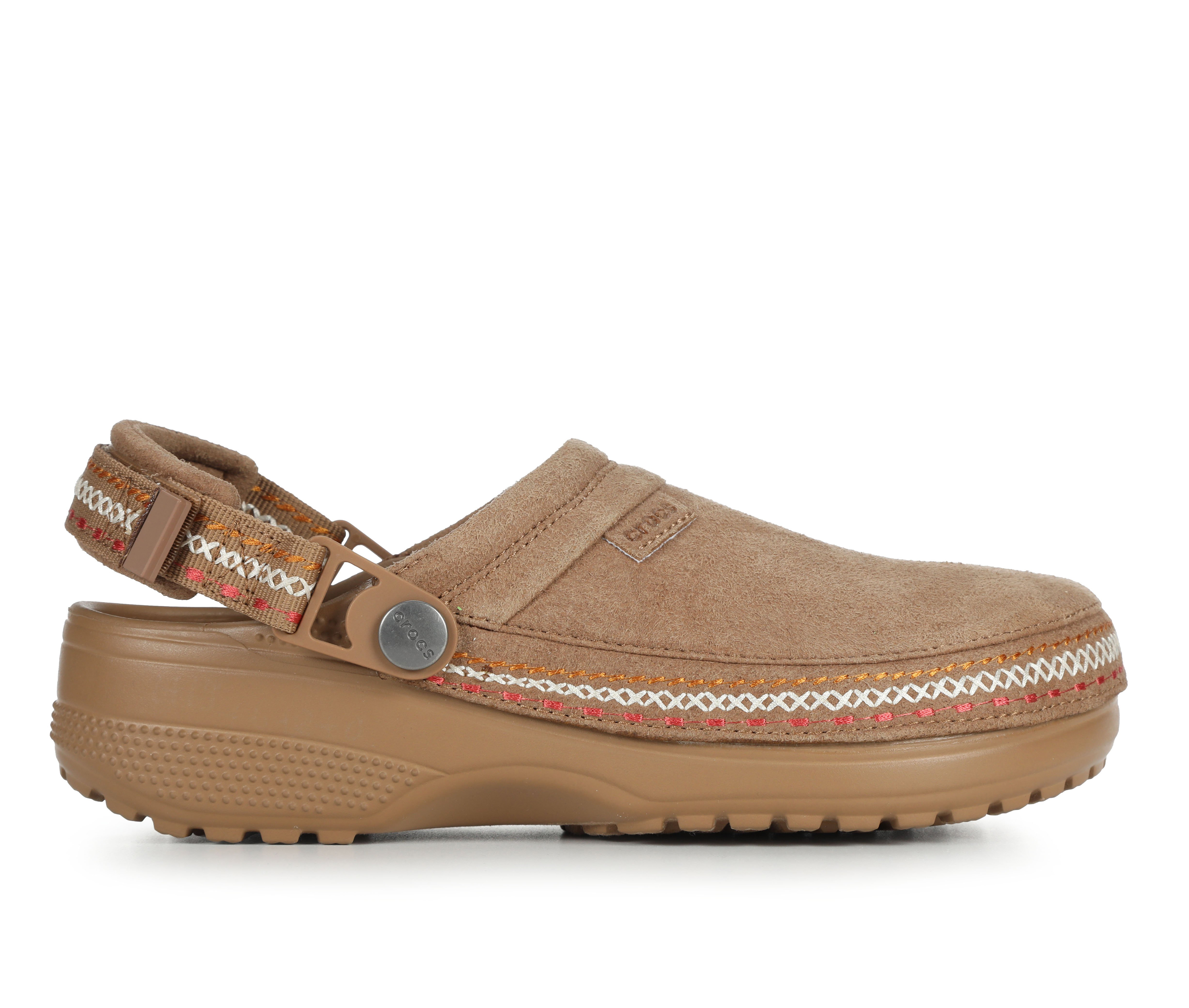 189864_425947_1 Adults' Crocs Crafted Vegan Suede Stitch Clogs