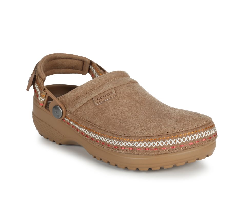 Adults' Crocs Crafted Vegan Suede Stitch Clogs