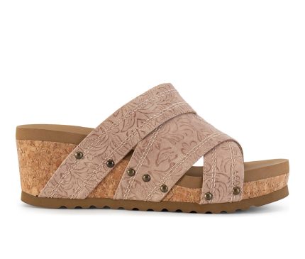 Women's Yellow Box Alice Wedge Sandals