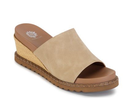 Women's Yellow Box Marcie Wedges