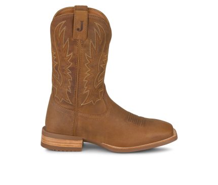 Men's Justin Boots Rustle Stacked Heel Western Boot Cowboy Boots
