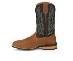 Men's Justin Boots Rustle Stacked Heel Western Boot Cowboy Boots
