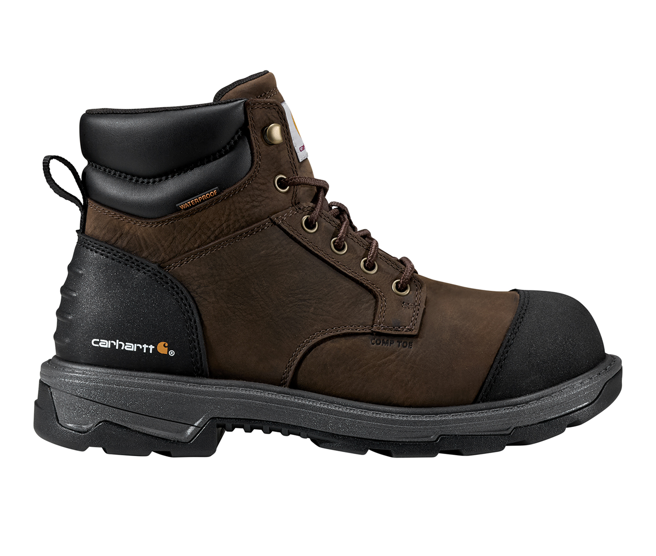 192480_434107_1 Men's Carhartt Hamilton 6" Waterproof Comp Toe Work Boots