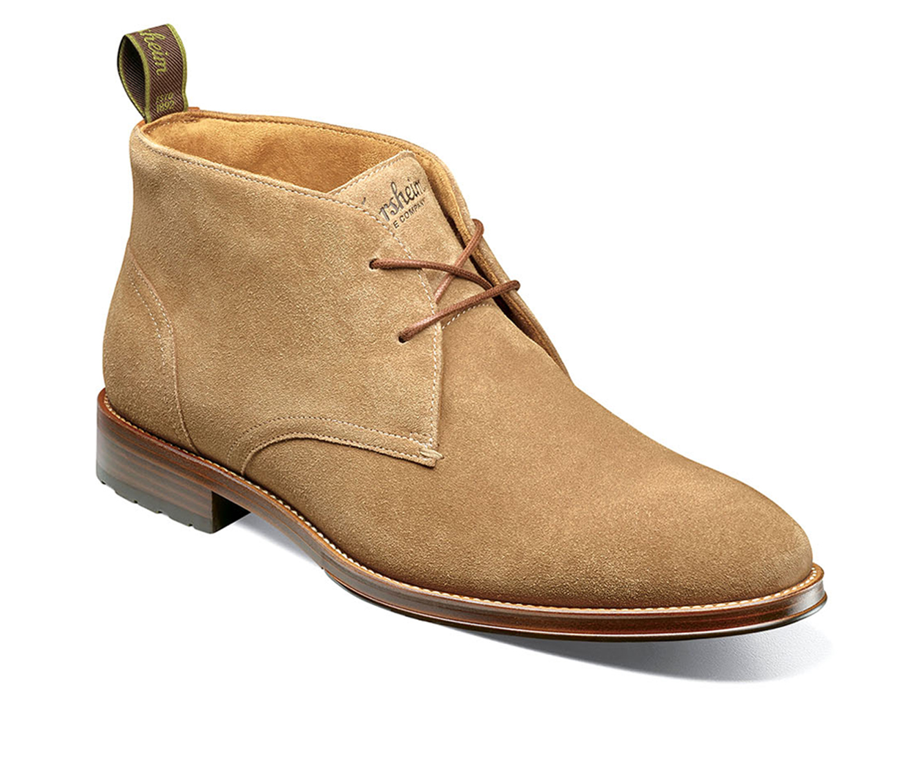 Florsheim Rucci Lug Plain Toe Chukka Boot Dress Shoes