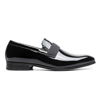 Florsheim Tux Plain Toe Strap Slip On Dress Shoes